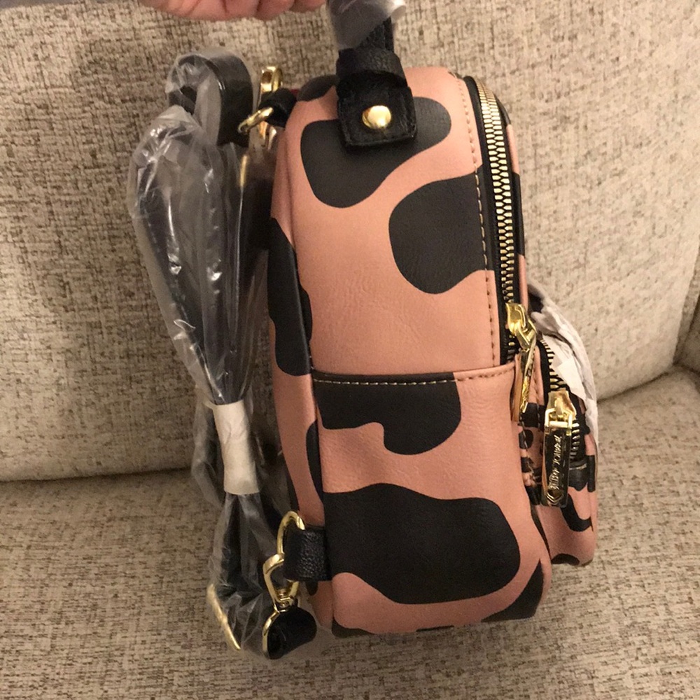 Betsey Johnson leopard mini backpack - Picture 5 of 7